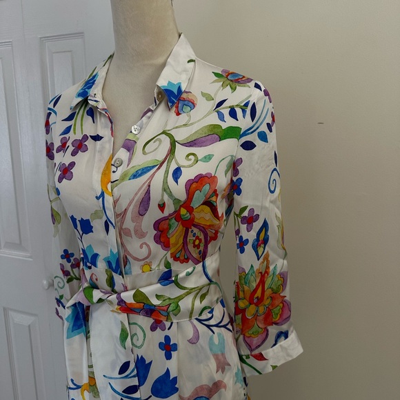 Silk dress marina st Barth  beautiful - Picture 4 of 6